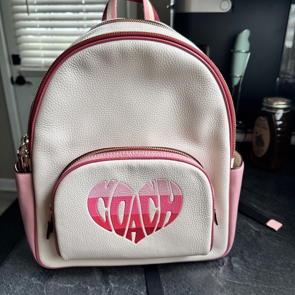 Coach leather backpack bag - Picture 1 of 8